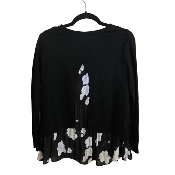 Club Monaco Vinchenda Mock Neck Sweater Merino Wool Split Back Size S - Picture 3 of 6